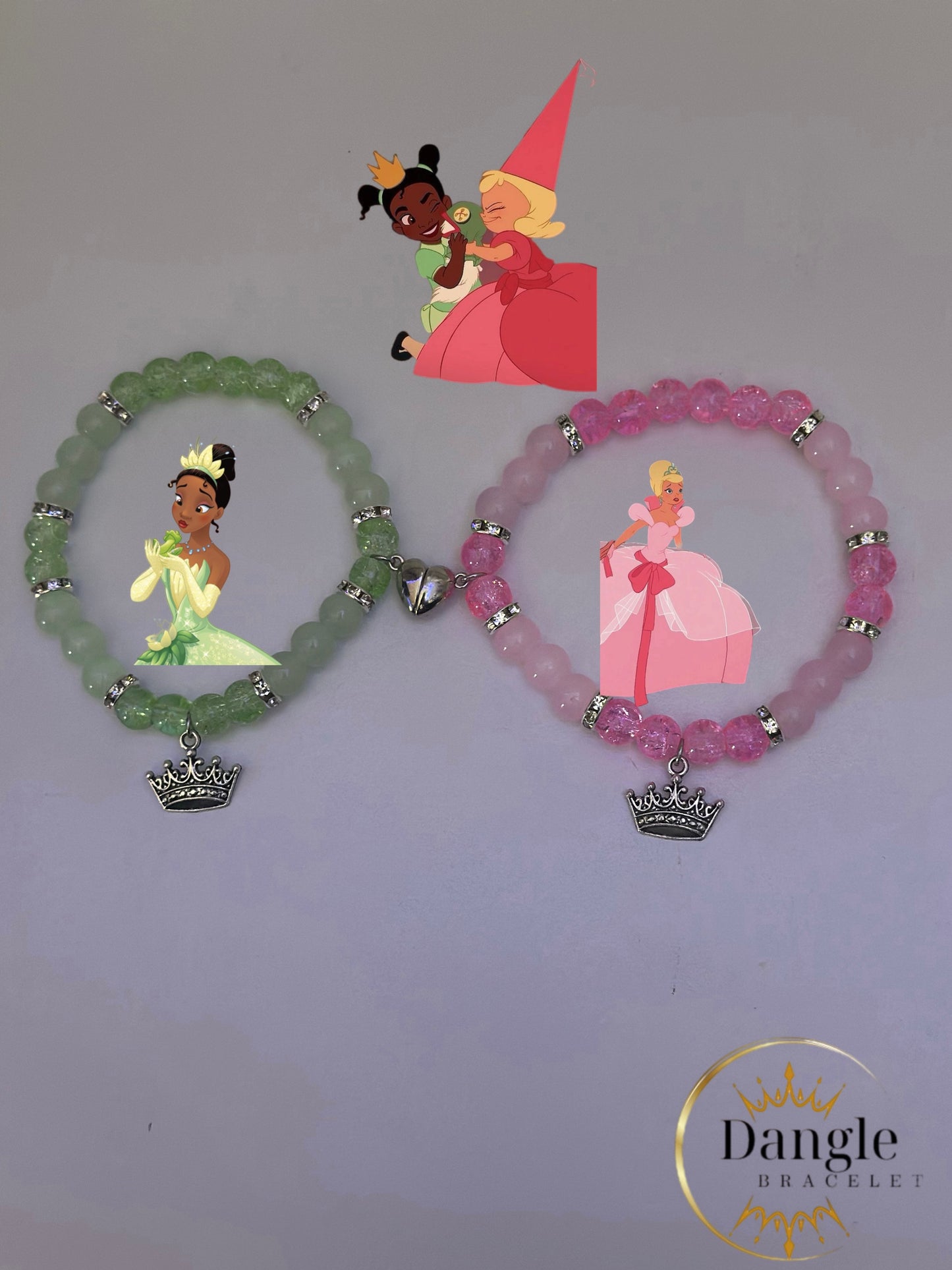 Tiana & Lottie Matching Bracelet Set
