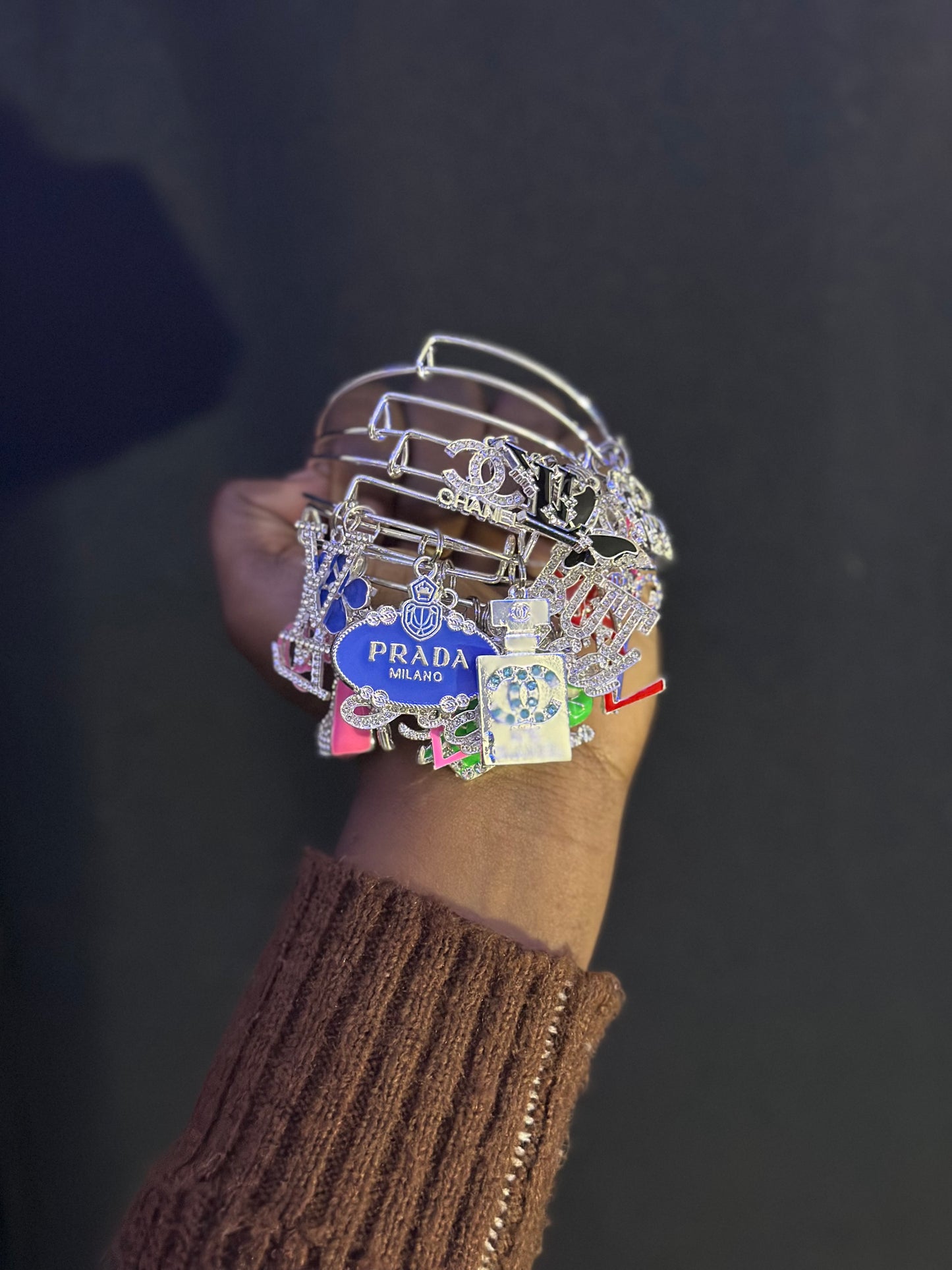 Bling bangle Bracelet (1pc)