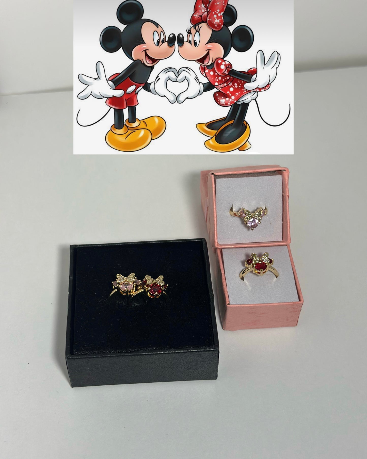 Mickey Mouse & Minnie Mouse Ring