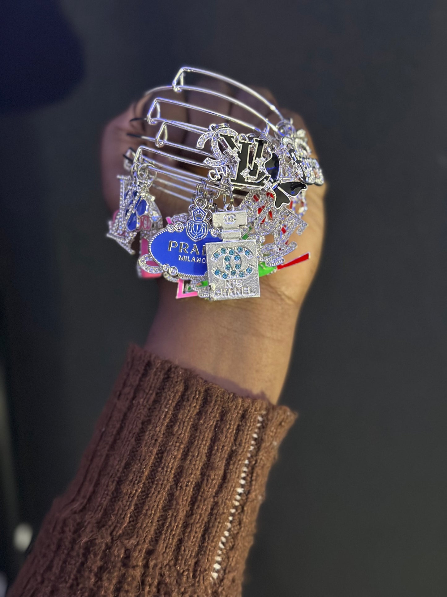 Bling bangle Bracelet (1pc)