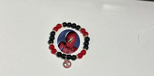 Spider-Man Beaded Bracelet