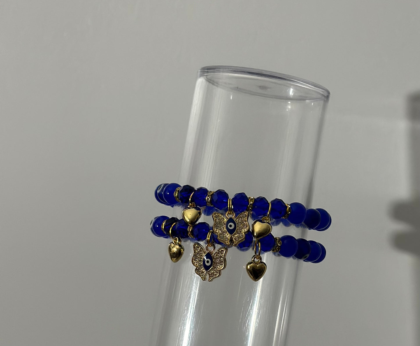 Butterfly Evil Eye Bracelet