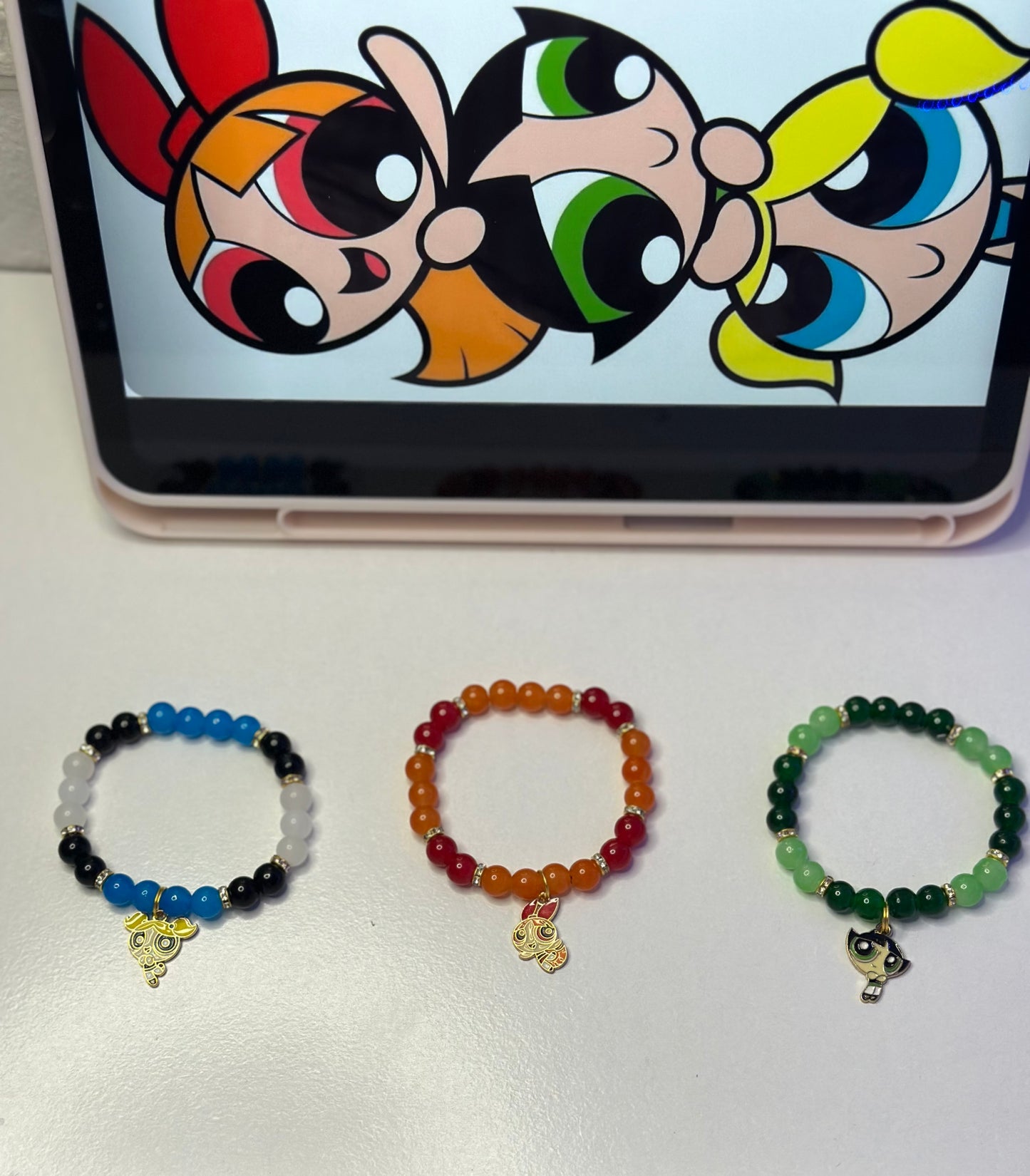 Powerpuff Matching Bracelet set