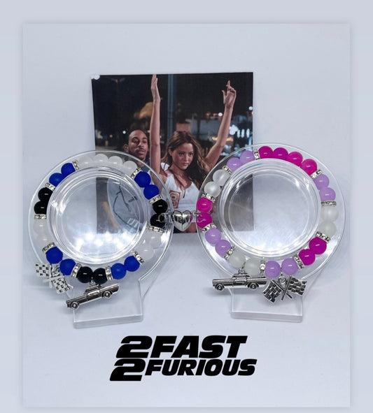 Fast & Furious Beaded Bracelet set