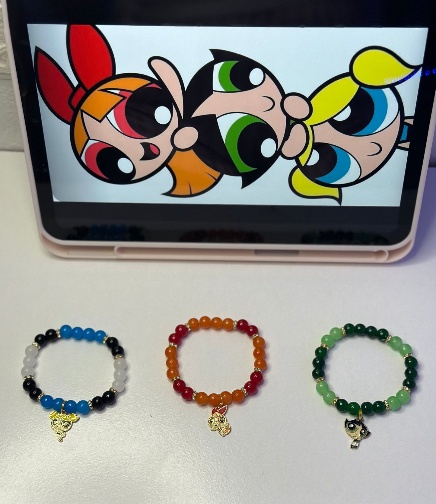 Powerpuff Matching Bracelet set