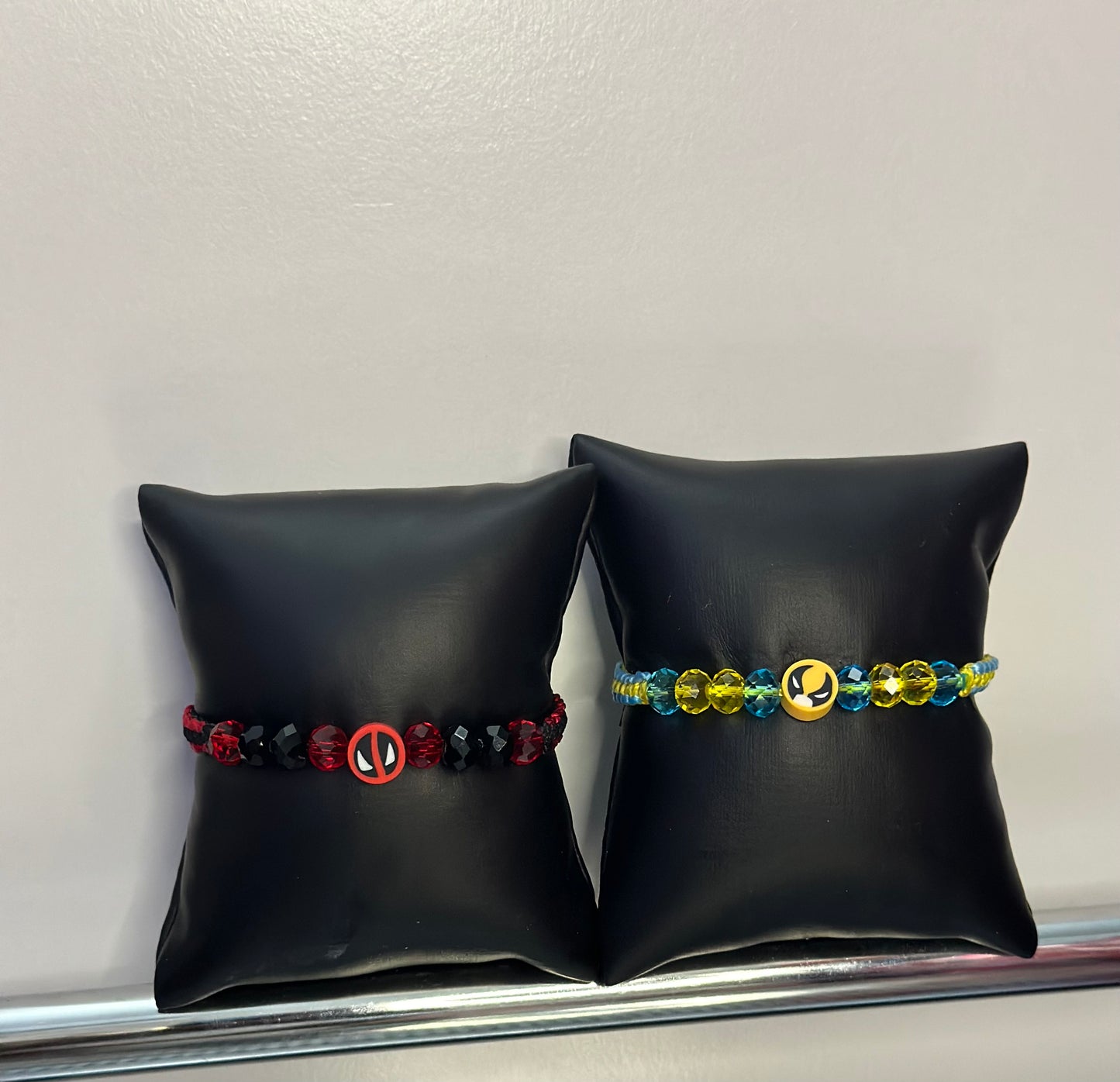 Deadpool & Volverine Bracelet Set